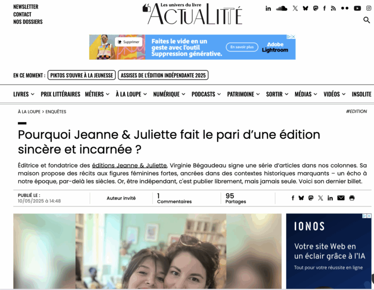 ActuaLitté – 10 mai 2025