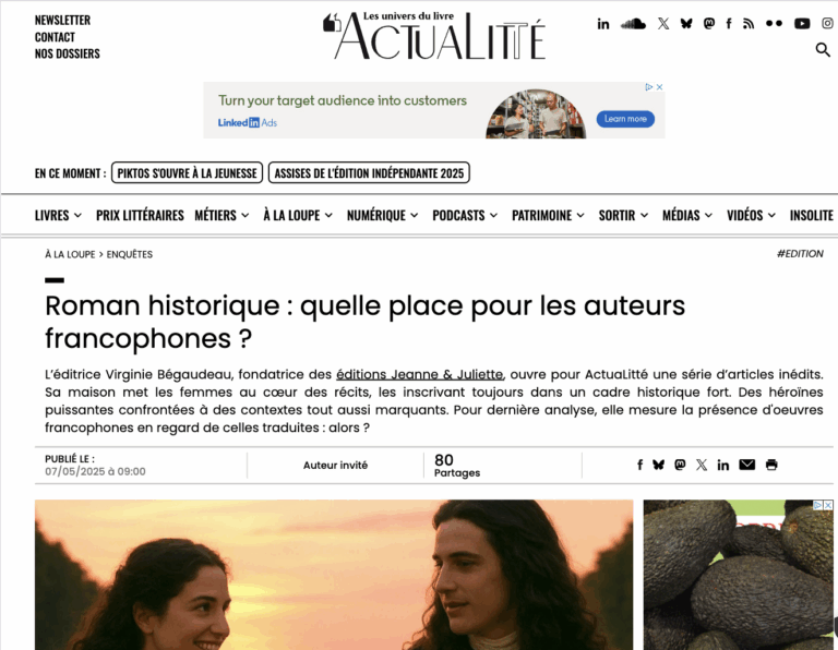 ActuaLitté – 07 mai 2025